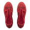 chausson petit noeud cuir Rouge